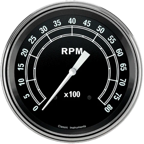 Traditional 4 5_8_ Tachometer TR71SLF